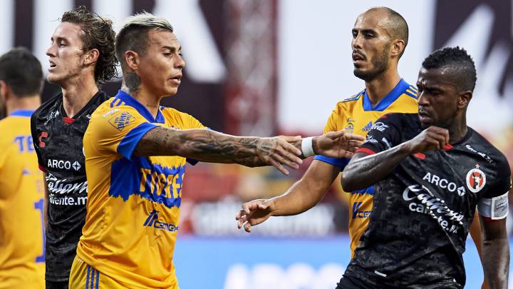 Tijuana - Tigres en vivo: Liga MX, Guardianes 2020 en directo