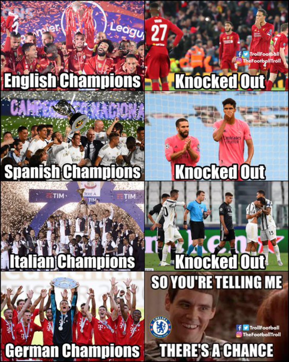 Los Mejores Memes De La Victoria Del Barcelona Y Bayern Munich En Champions League As Mexico