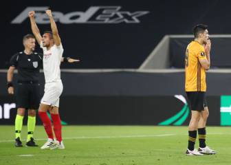 Raúl Jiménez fue el villano en la derrota de los Wolves