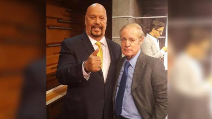 'Perro' Bermúdez es felicitado por Martinoli en su cumpleaños 70