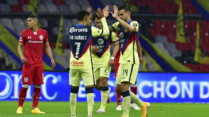 América - Toluca en vivo: Liga MX, Guardianes 2020 en directo