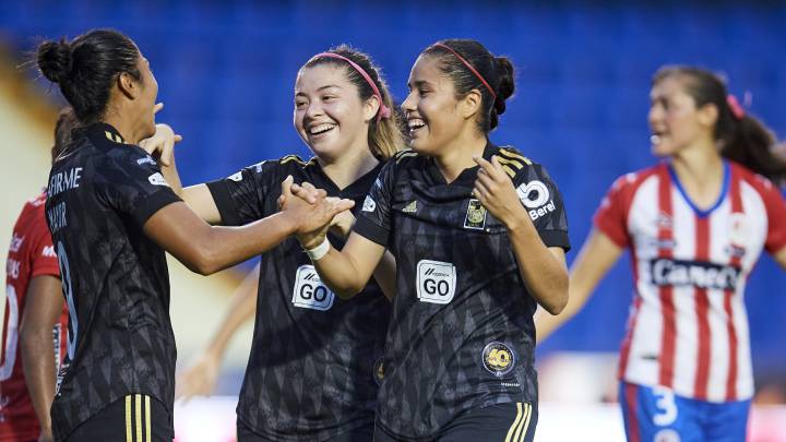 Tigres derrota al San Luis en la jornada 6 de Liga MX Femenil