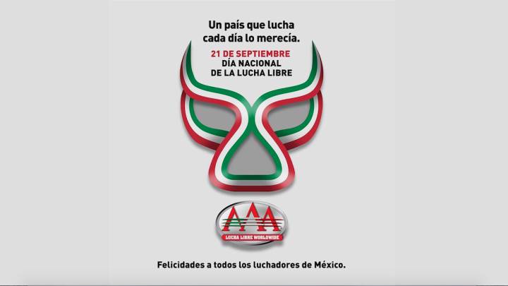 21 de septiembre, Día Nacional de la Lucha Libre