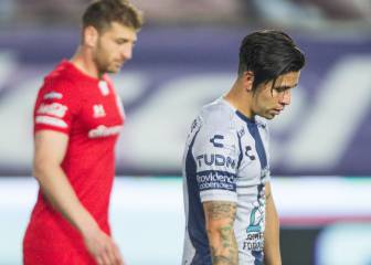 Pachuca y Toluca empatan en un juego para el olvido