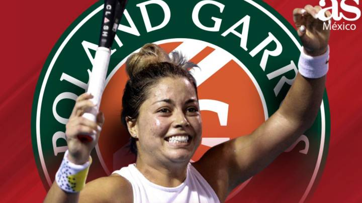 Renata Zarazúa debuta con triunfo en Roland Garros