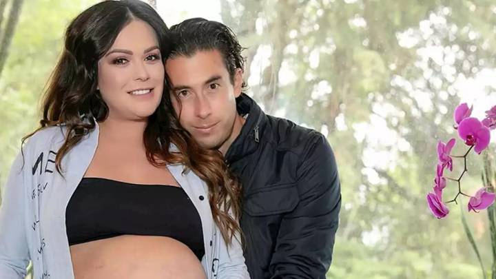 Mariana Echeverría y el portero del América, Óscar Jiménez ya son papás