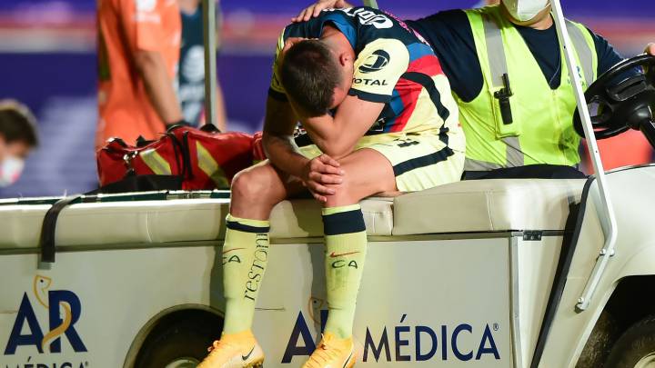 Nicolás Benedetti vuelve a lesionarse en duelo contra León