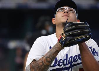 Julio Urías no tuvo participación en primer juego de la Serie Mundial