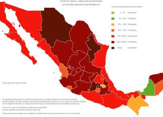 Varios estados enfrentan un repunte de contagios