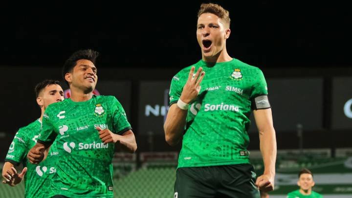 Santos Laguna vence a Atlético de San Luis en la jornada 15 del Guardianes 2020