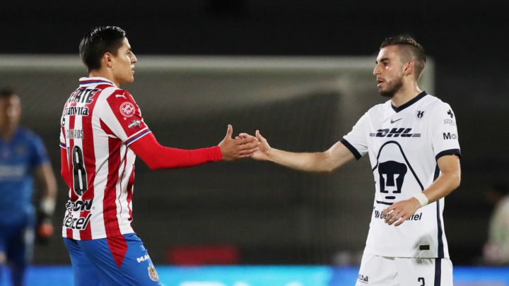 Pumas y Chivas empatan en la jornada 16 del Guardianes 2020