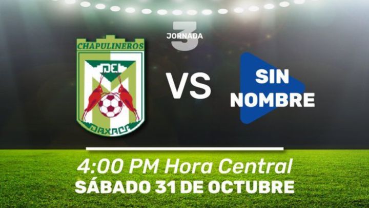 Juega equipo "Sin Nombre" en la Liga de Balompié Mexicano