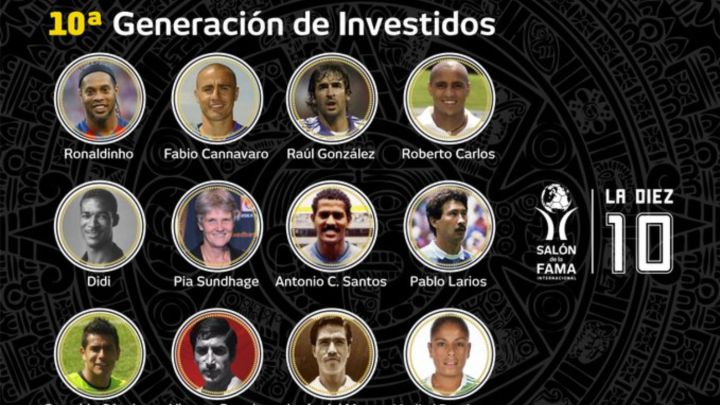 Los 12 nuevos investidos al Salón de la Fama del fútbol de Pachuca