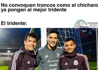Redes destroza en memes al tridente mexicano al ataque