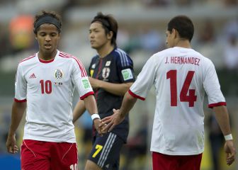 Los partidos oficiales de México contra Japón