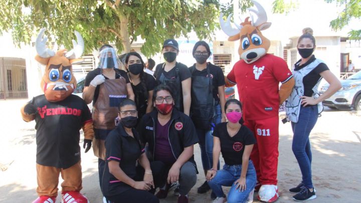 Venados y Fundación 1+1 se unen en atención de la población en Mazatlán