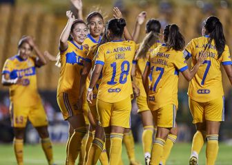 Tigres Femenil cierra la temporada regular goleando a Chivas
