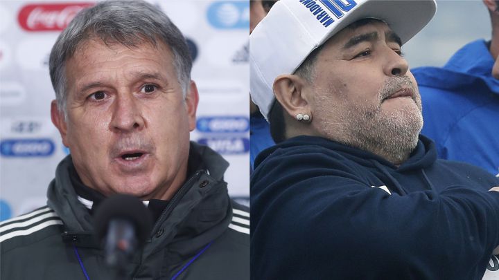 'Tata' Martino se pone sentimental al recordar a Maradona