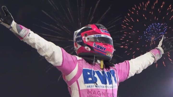 'Checo' Pérez gana su primera carrera en Fórmula 1