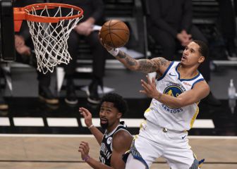Juan Toscano juega en derrota de los Warriors ante los Nets