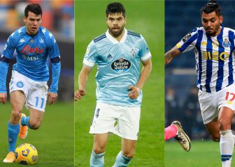 El 'Chucky' lució en la jornada de los mexicanos en Europa