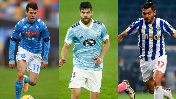El 'Chucky' lució en la jornada de los mexicanos en Europa