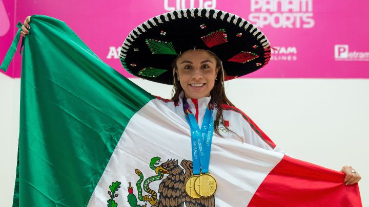 Paola Longoria sigue en la pelea por galardón a "Mejor deportista de todos los tiempos"