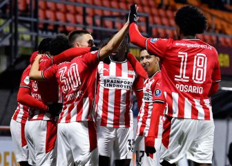 Erick Gutiérrez volvió a tener minutos con el PSV Eindhoven