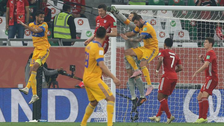 Tigres solo le remató una vez a portería al Bayern Múnich