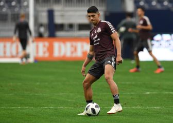 Alan Pulido se ve en el Mundial de Qatar 2022