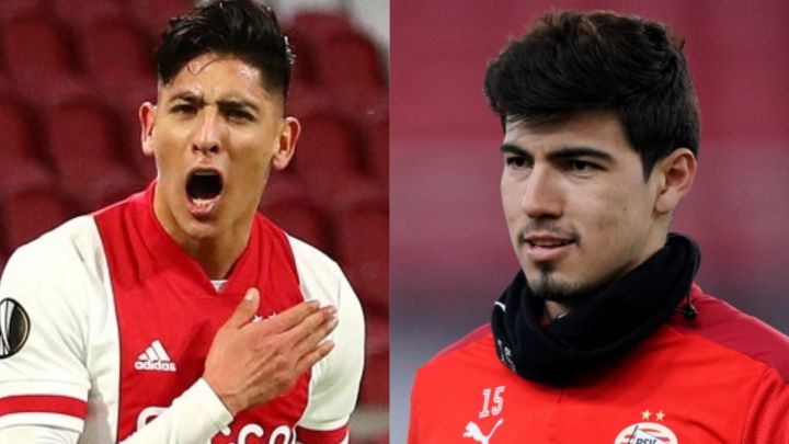 Edson Álvarez y Erick Gutiérrez sumaron minutos en la Eredivisie