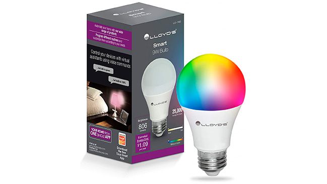 Foco inteligente multicolor