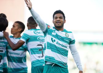 En Directo: Santos lo gana al descanso