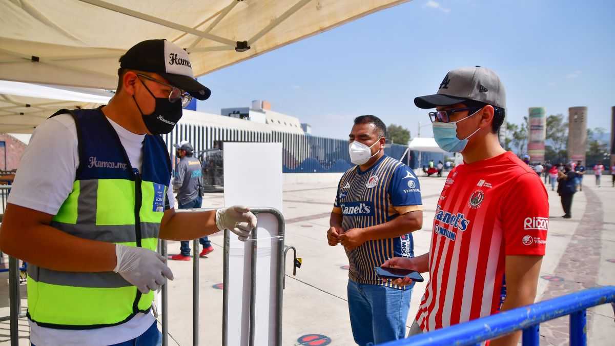 Así marcha la reactivación de estadios en la Liga MX