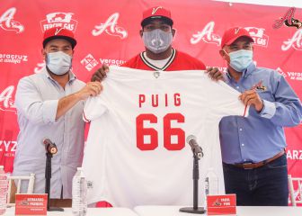 Puig fue presentado con El Águila; quiere llevar al equipo a playoffs