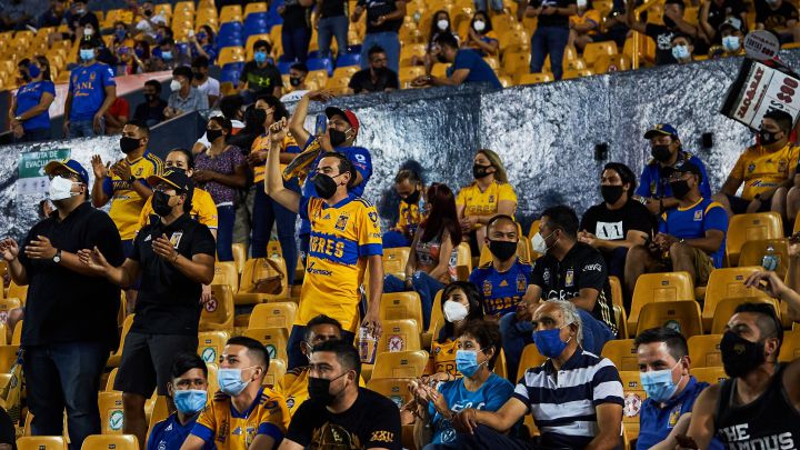 Afición de Tigres durante un partido