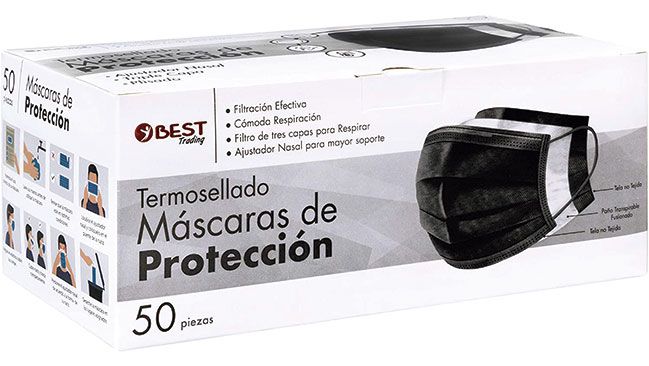 cubrebocas negro