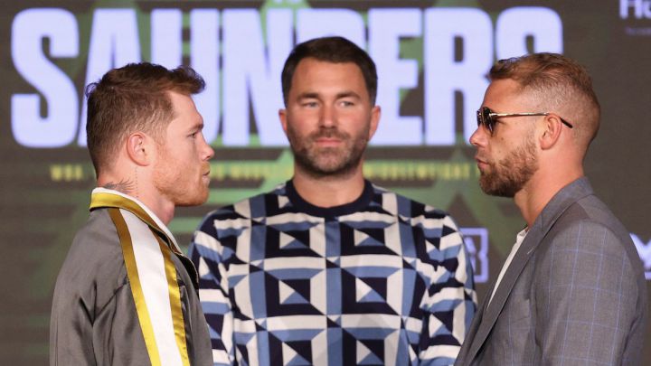 Crónica de la rueda de prensa de presentación del Canelo vs Saunders.