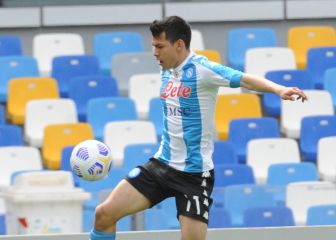 Presidente del Napoli felicitó a Lozano por su gol