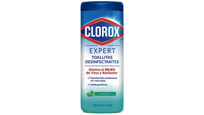 toallitas clorox