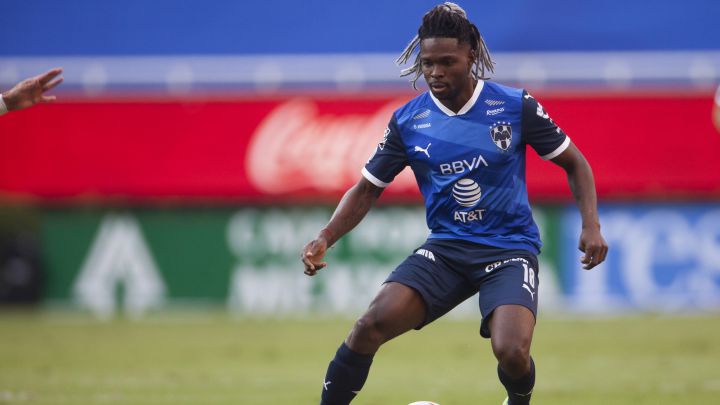 Avilés Hurtado durante un partido de Monterrey