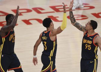 Juan Toscano se despide de la temporada de NBA con 4+7+4