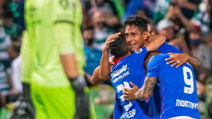 Así fue el gol de Luis Romo en la ida del Santos vs Cruz Azul