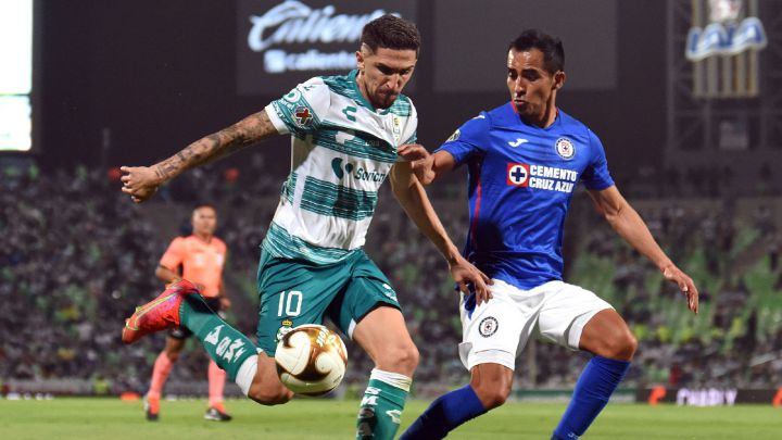 Cruz Azul vs Santos Caixinha