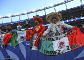 El color del México vs. Costa Rica en el Final Four de la Nations League