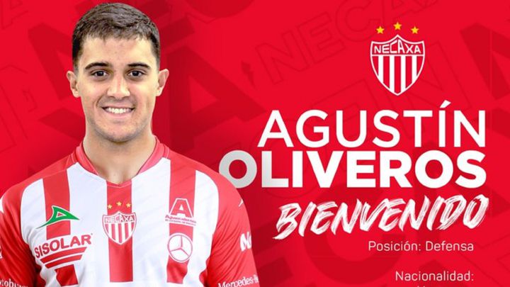Agustín Oliveros, nuevo jugador del Necaxa