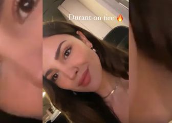 Así disfrutó Eiza González la tercera victoria de los Nets sobre Bucks: