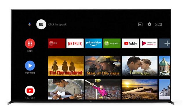 smart tv sony