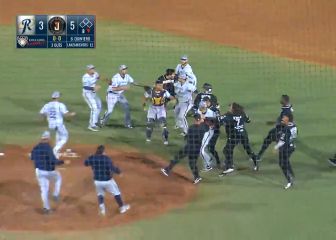 LMB multa a Rieleros y Toros por su doble pelea campal