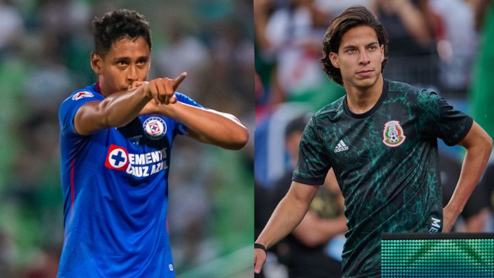 Luis Romo y Diego lainez, dos de los jugadores que aumentaron su valor